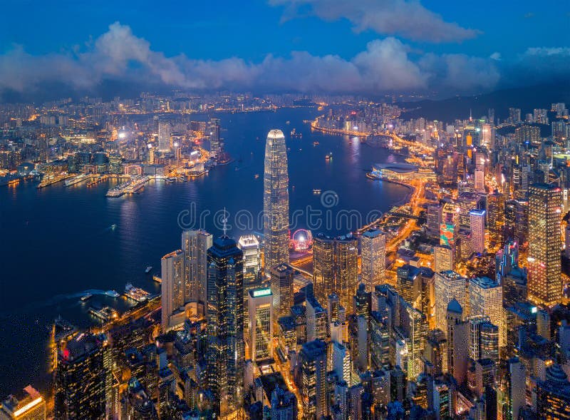 Hong Kong tech hub and business center